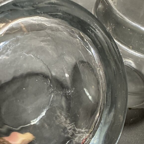 Chivas Whiskey Rocks Glasses Etched Gold Logo Swirl Shape Weighted Bottom 8oz - Picture 5 of 9